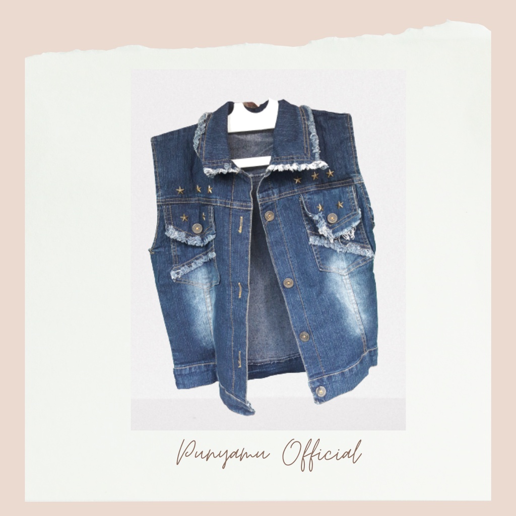 Rompi Jeans Wanita Preloved Murah Kualitas Baik Seperti Baru