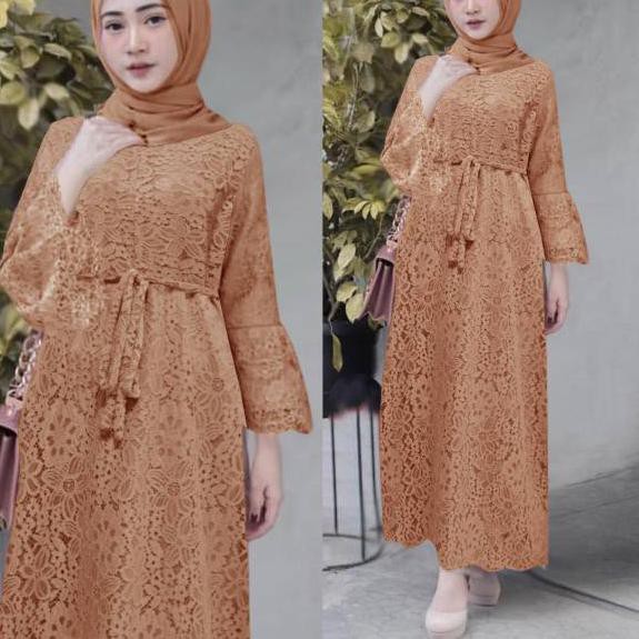 ۩ GAMIS MUSLIM YASINA/ (UKURAN L, XL, XXL, XXXL) GAMIS BRUKAT PREMIUM ☏