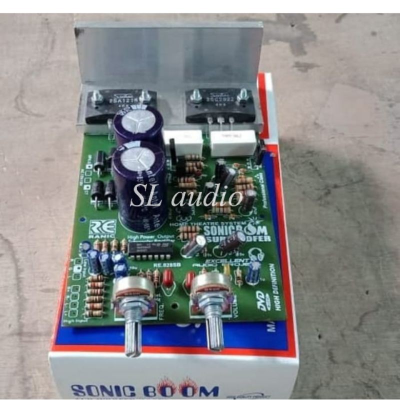 Kit Power Aktif Subwoofer Sonic Boom Terlaris