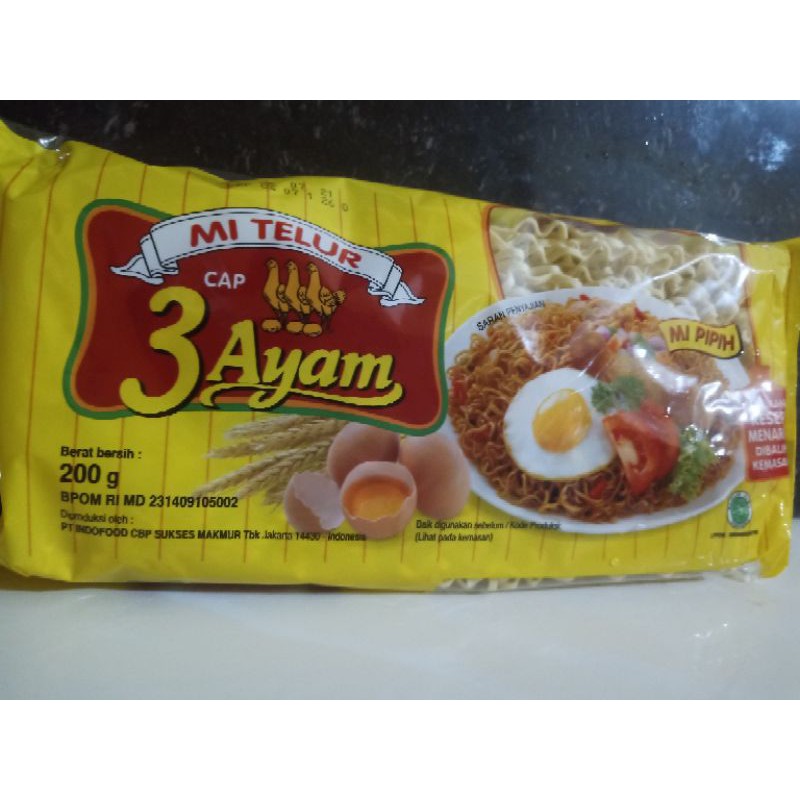 

Mie Telur Cap 3 Ayam