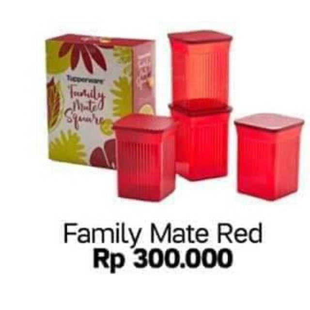 Family mate square red (4)