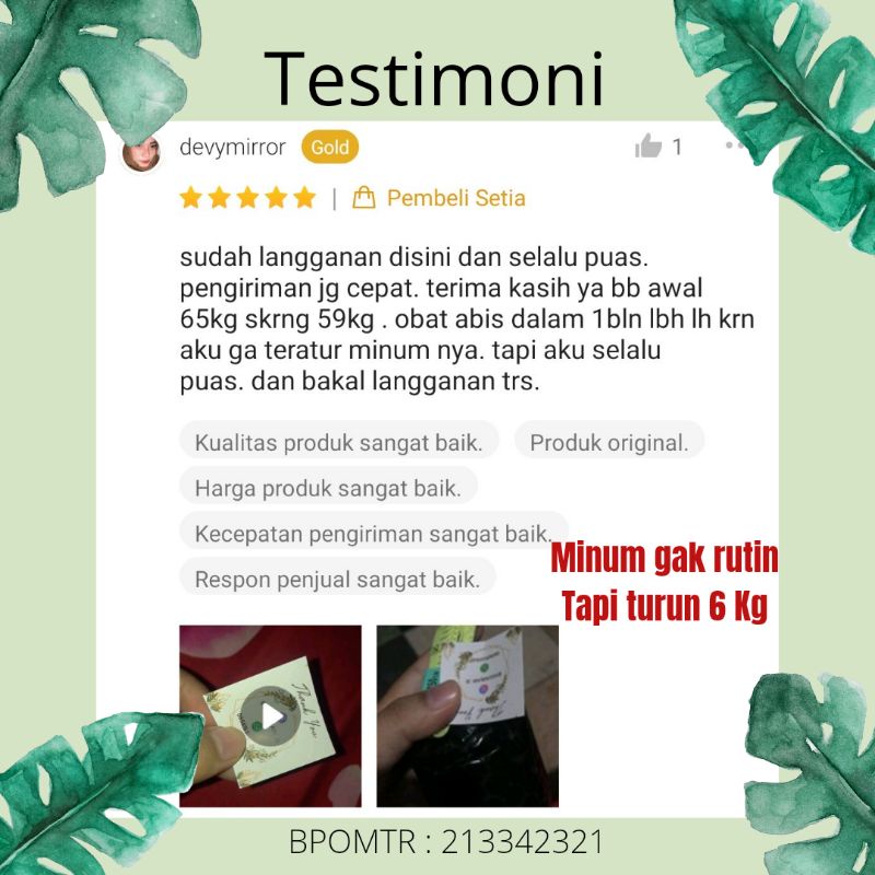 Skinny Slim Herbal 30 Kapsul