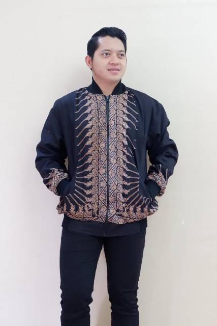 Jaket batik lapis furing  ori solo sragenan super jumbo xxxl xxxxl( Ld &gt;135cm )