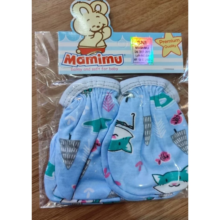 1 Set Sarung tangan dan kaki Mamimu Premium Quality