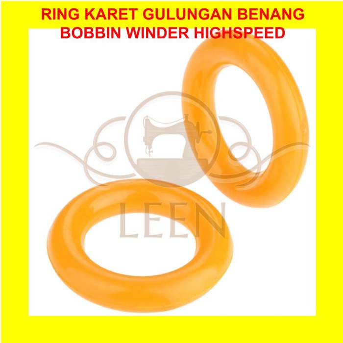 Ring Karet Gulungan Benang Bobbin Winder Mesin Jahit High Speed LEEN