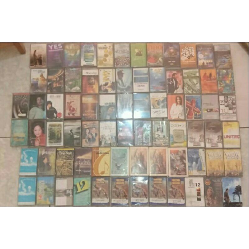 Kaset pita lawas Rohani Serbu Murah