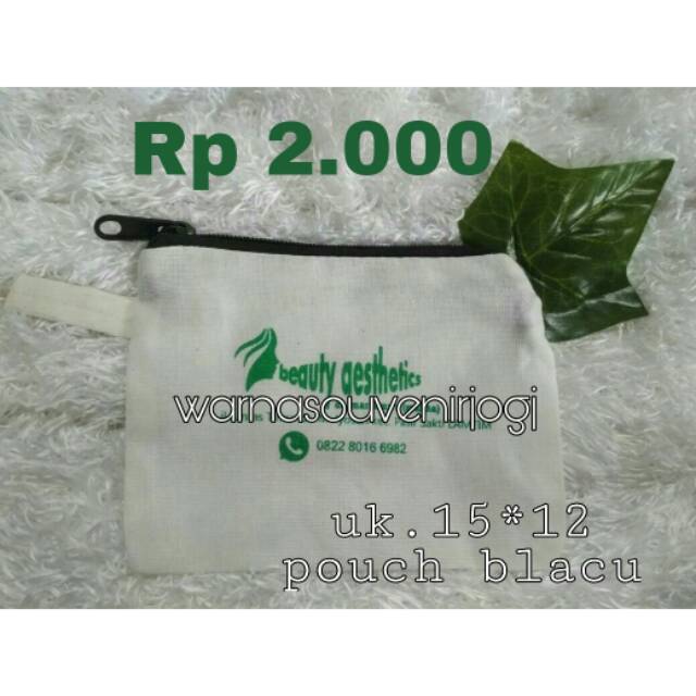 

Souvenir pouch blacu uk 12x15