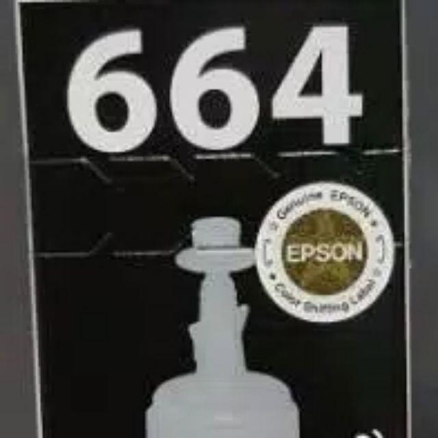 TINTA EPSON 664 SERIES L100/L110/L120/L200/L220/L300,L310,L350,L355,L360,L365,L380,L385,L405,L1300-Black