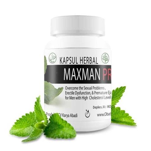 PROMO Max Man Pro - Obat Khusus Pria Dewasa Akibat Kolestrol Tinggi Murah