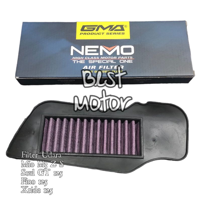 Filter Udara Saringan Udara Nemo Mio M3 Z S / Soul GT 125 / Fino 125 / X-Ride 125