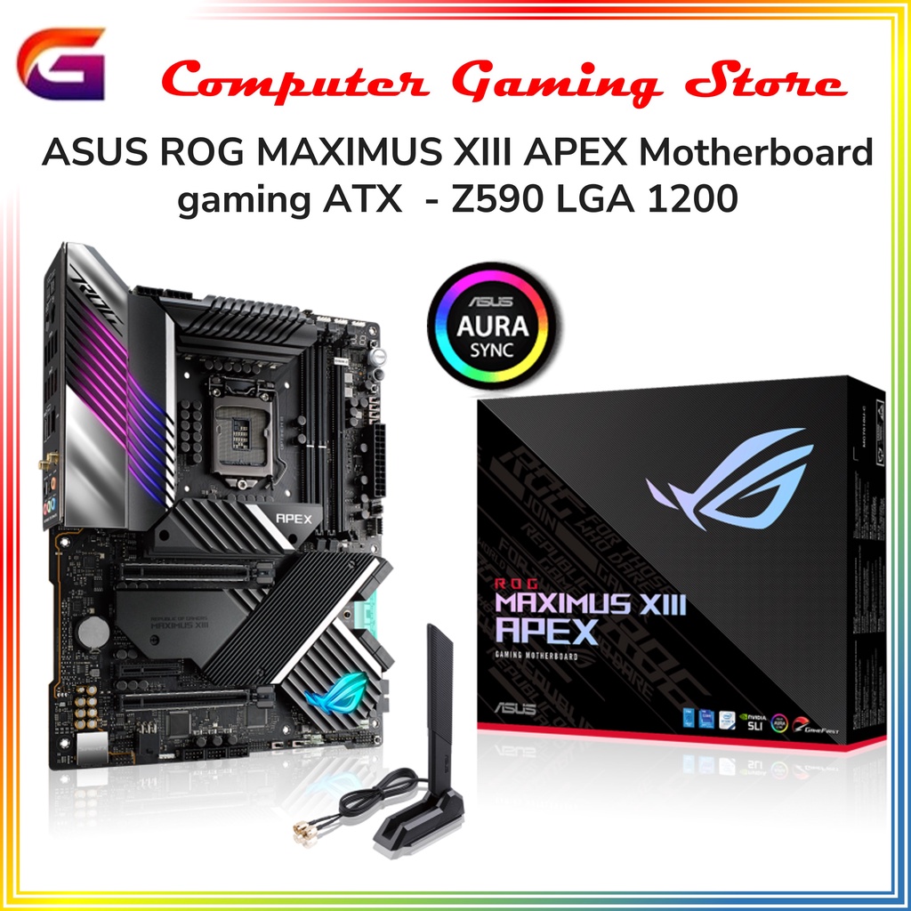 ASUS ROG Maximus XIII APEX Intel Z590 LGA 1200 ATX Motherboard