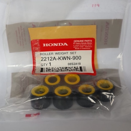 ROLLER SET HONDA VARIO 1252212A-KWN-900