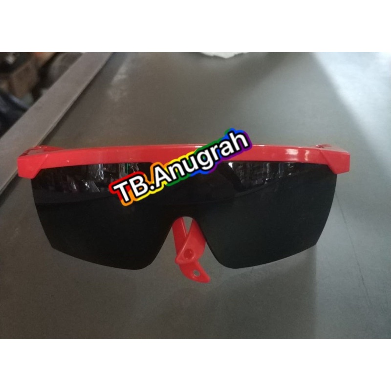 Kacamata Safety Kacamata Las Gerinda Hitam / Kaca Mata Safety Gurinda Black safety glasses kacamata 