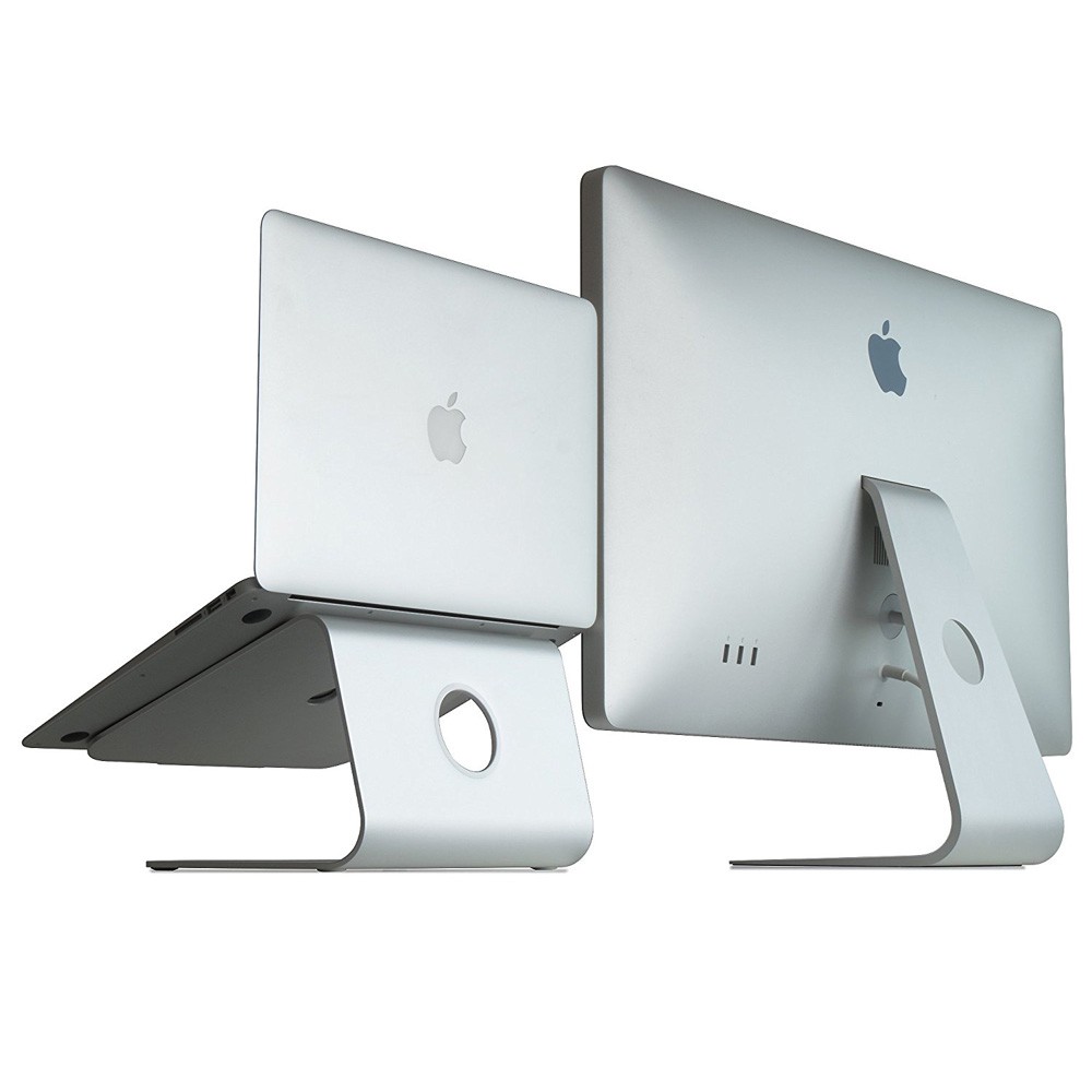 Ergonomic Stand Holder Laptop - Silver