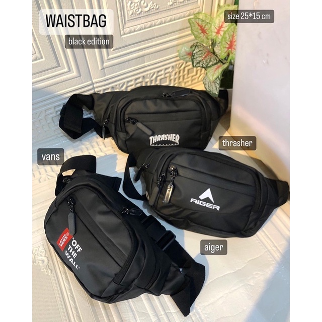 WAISTBAG PRIA / WB IMPORT / WAISTBAG IMPORT / WAISTBAG WATERPROOF / WAISTBAG PREMIUM / WAISTBAG TAHAN AIR