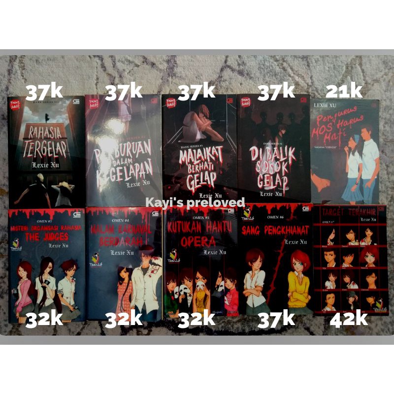 PRELOVED DI BALIK SOSOK GELAP (BOOKED)