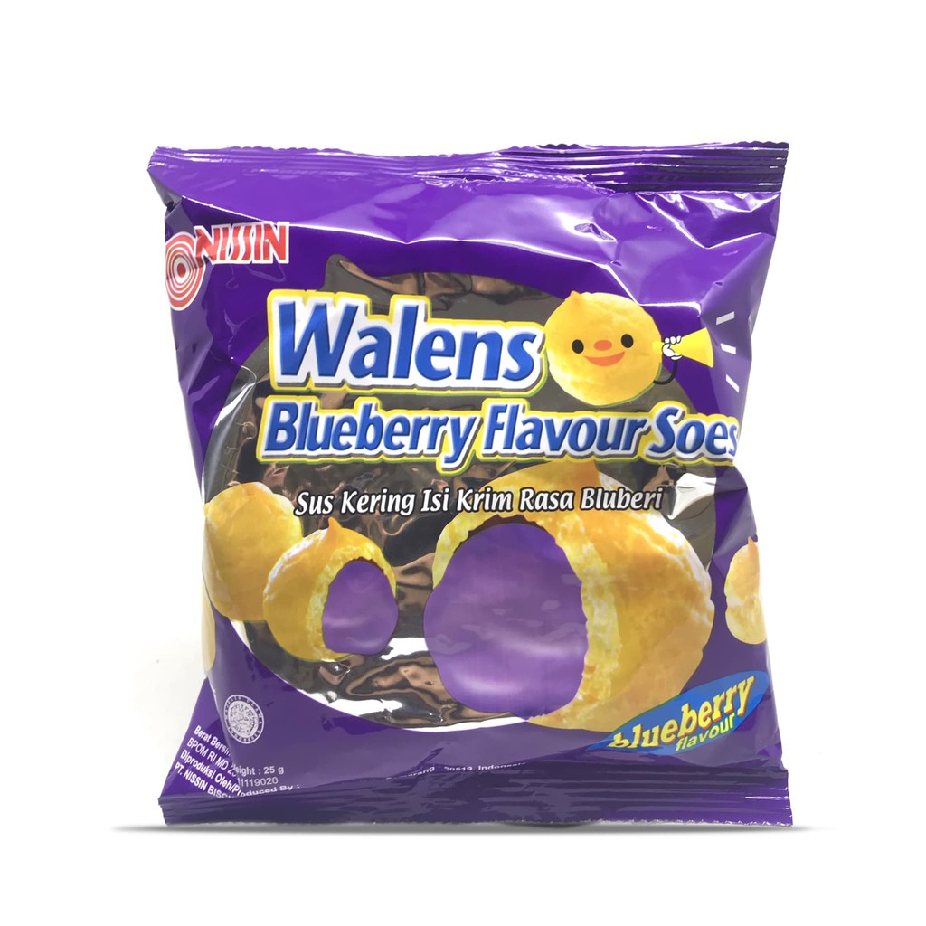 

PROMO NISSIN WALLENS BLUEBERRY SOES 25G TERMURAH