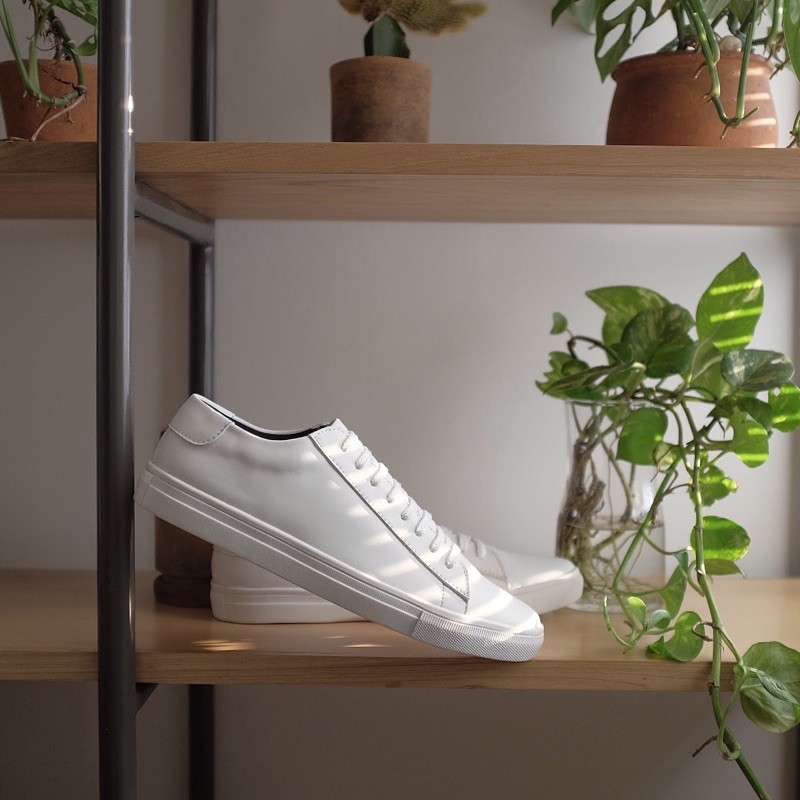 Phoenix White sepatu putih pria sneakers oxwalker