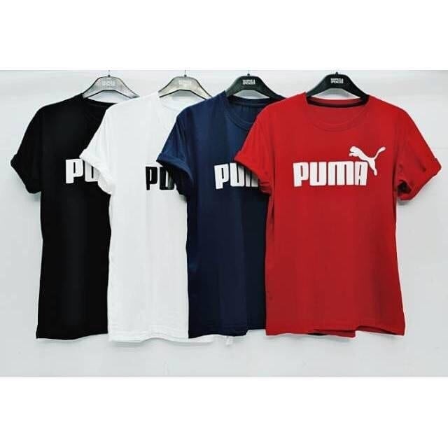 Kaos PUMA || Baju Kekinian Cewek Murah Wanita  Grosir Bahan Halus Kualitas Import
