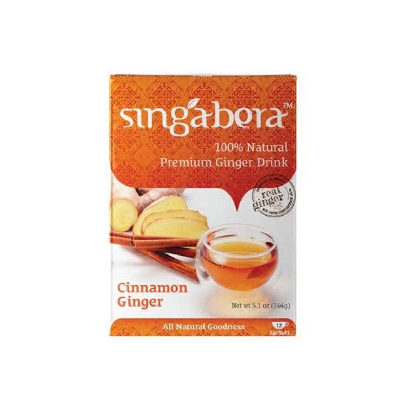 

singabera cinnamon ginger box isi 12 sachet
