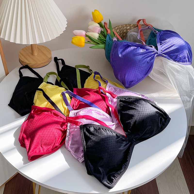 Gobra ♕ PW149 Bra Wanita Tanpa Kawat Sexy With Cup Fashion Bikini Korea Import COD