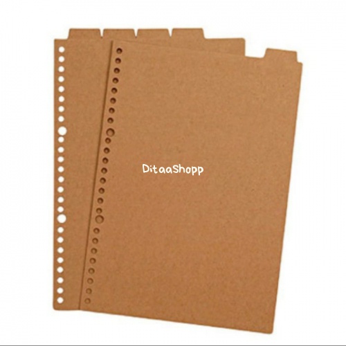 

Muji Paper Divider Beige A5 / B5 / A4 - A4 019