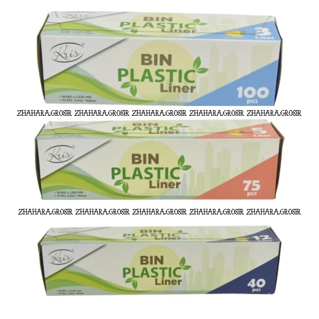 ACE Kris Bin Liner Plastik Tempat Sampah Kantong Plastik Sampah Berbagai Ukuran