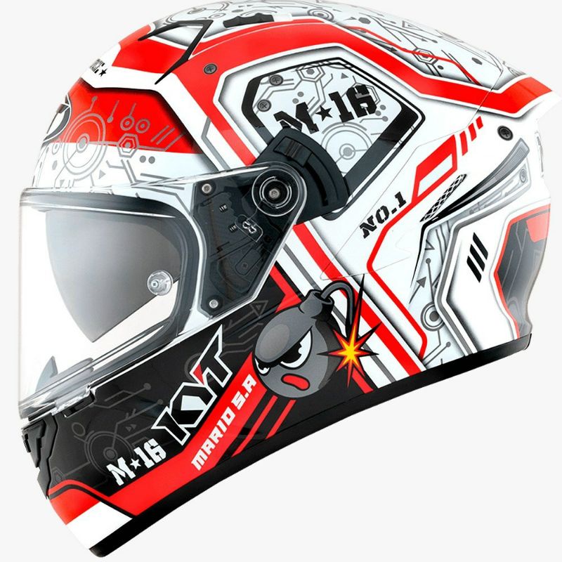 HELM KYT NFR SUPER MARIO LIMITED EDITION ORIGINAL
