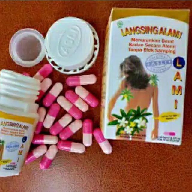 Obat Slimming Kapsul Original Pelangsing Menahan Nafsu Makan Jamu Diet Detok Kurus Badan Susut Lemak Shopee Indonesia