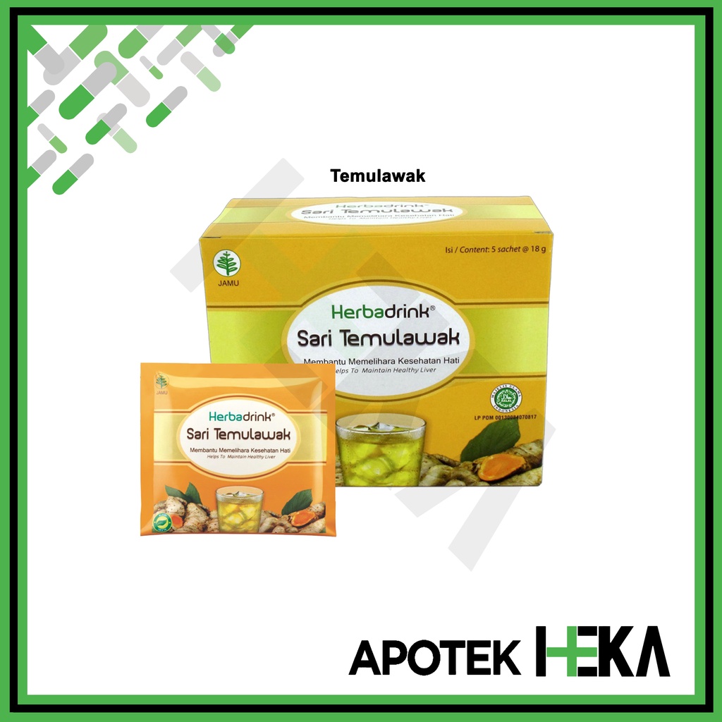 Herbadrink Jamu Instan 1 Kotak isi 5 Sachet - Minuman Penghangat Badan (SEMARANG)