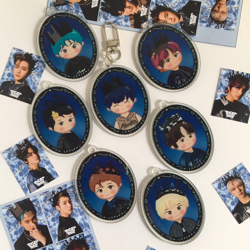 NCT DREAM BEATBOX ACRYLIC KEYCHAIN BY TONSOFCUTENESS | FANMADE KEYCHAIN