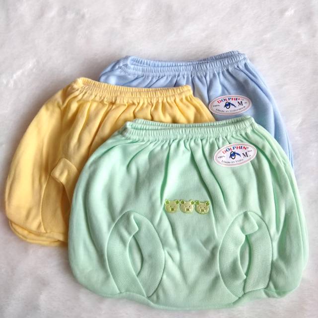 DOLPHIN 6 pcs Celana Pop Bayi SNI Uk. M - XL