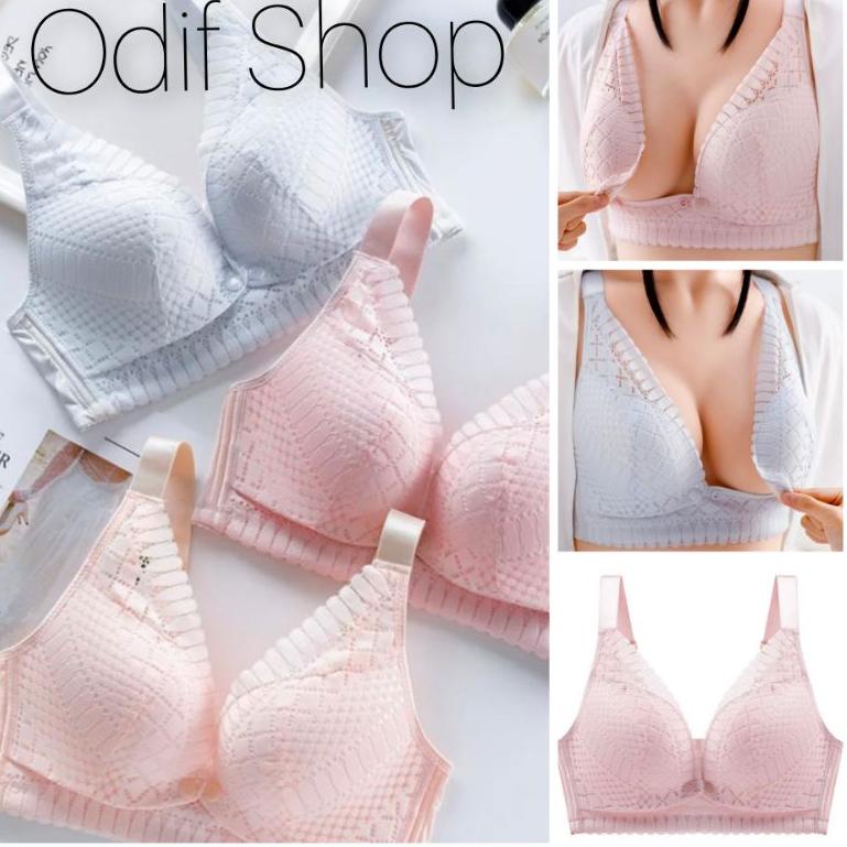 OdiF Shop 3380 - Bra Menyusui Pum CUP BESAR CUP D - Bh  maternity Big Cup Big Plus Size Jumbo 4E1