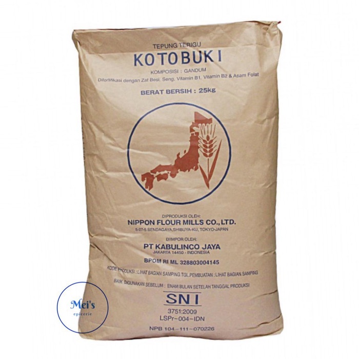

gtg2011bb Nippn Kotobuki 1Kg / Cake Flour / Tepung Protein Rendah Da01D100