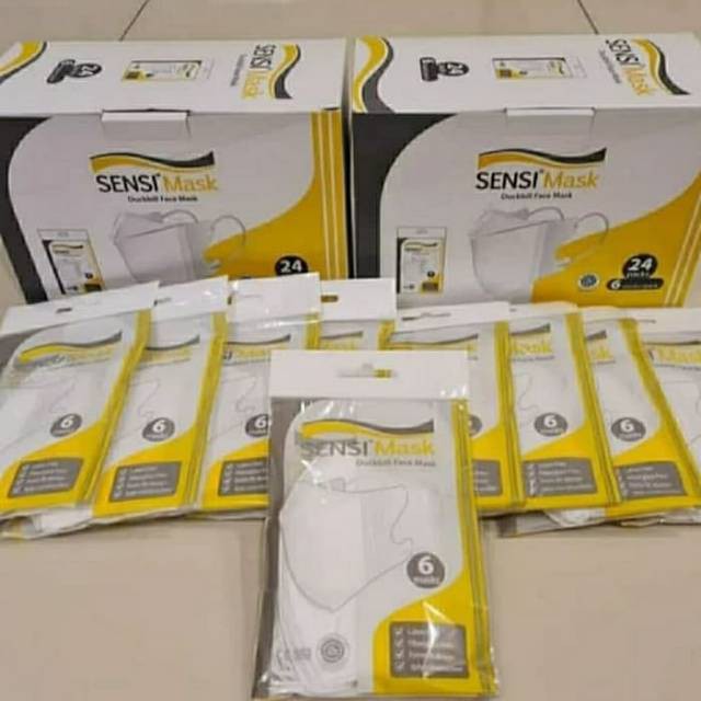Masker Sensi duckbill 3 Ply termurah sensi mask PEKANBARU