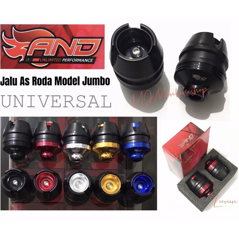 Jalu As Motor Jalu As Roda AND Two Tone Model Jumbo Universal Buat Semua Motor Bisa