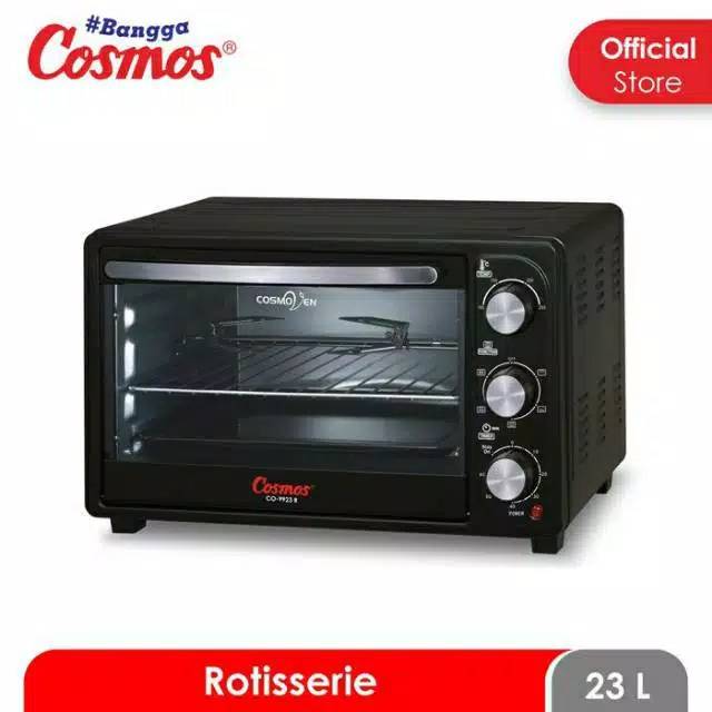 OVEN LISTRIK COSMOS CO 9923 L 23 LITER ORIGINAL GARANSI RESMI DILENGKAPI ROTISSERIE