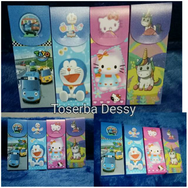 

Kotak Pensil Rakit / Tempat Pensil Karakter Anak2 / Souvenir Ultah