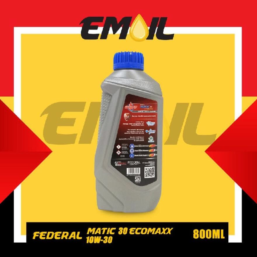 OLI FEDERAL MATIC 30 ECO MAXX API SL- JADO MB SAE 10W-30 ISI 800ML