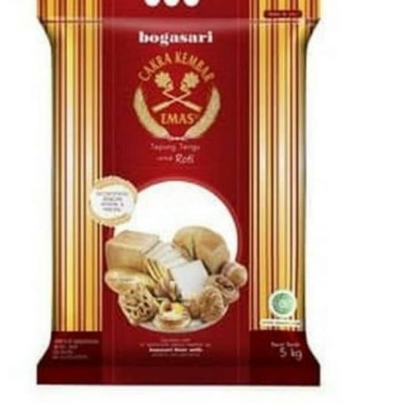 

Hot Sale - TEPUNG CAKRA KEMBAR EMAS UNTUK ROTI 5 kg 케