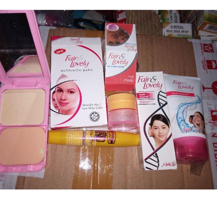 (TERBARU) PAKET CANTIK GLOWING FAIR AND LOVELY ORIGINAL BPOM 002