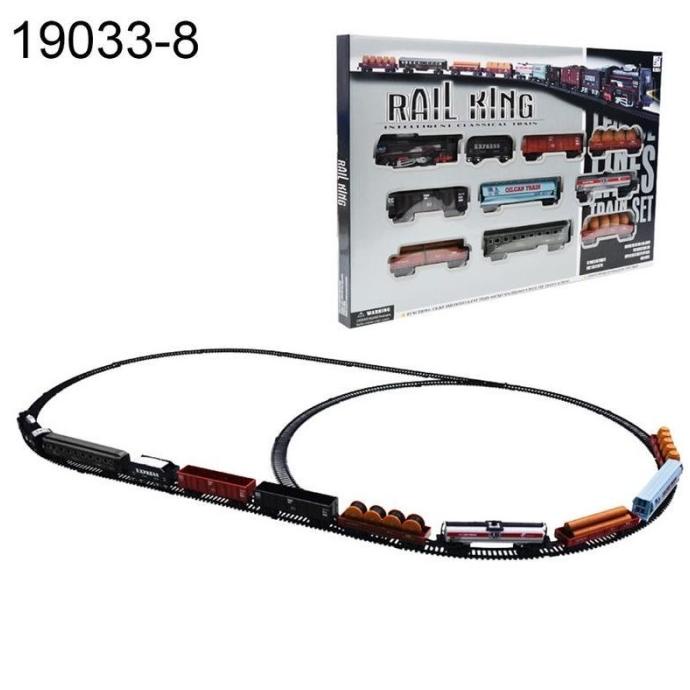 Mainan Miniatur Kereta Api Rail King Jumbo Berwesel 112 cm 19033-8