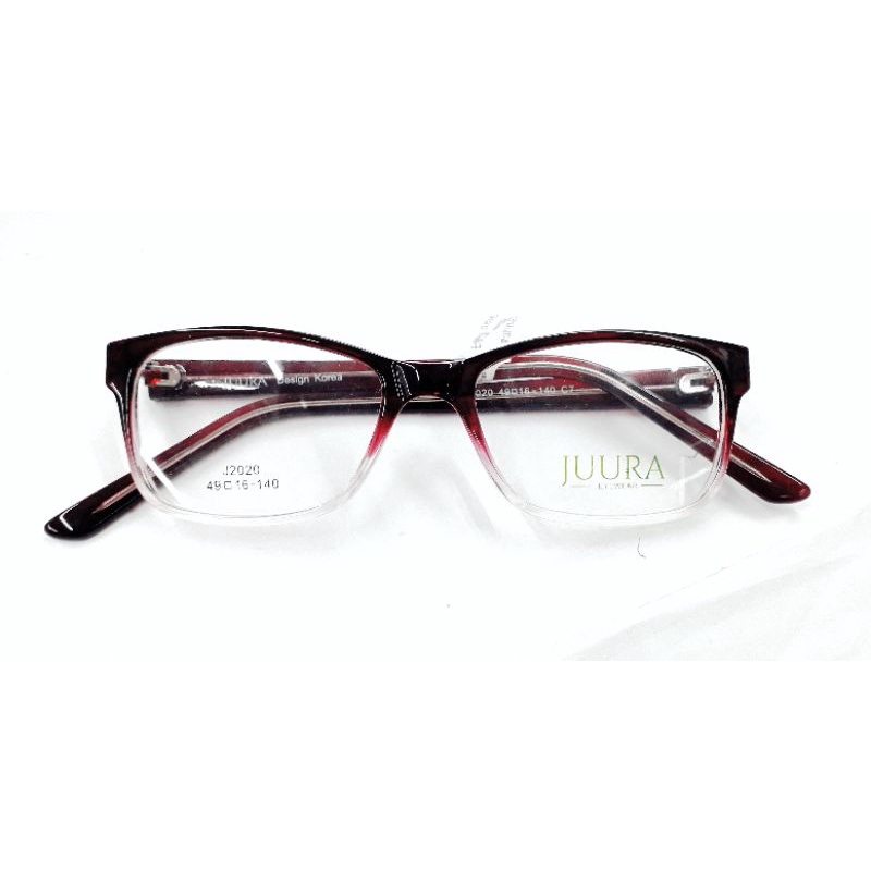 Kacamata Juura Unisex Full Frame J2020 Col.7 (Maroon)