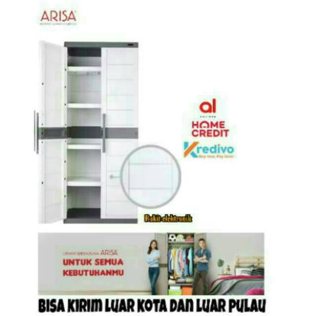 ARISA LEMARI SERBAGUNA CA 202/302/402 TAHAPAN  NEW MODEL