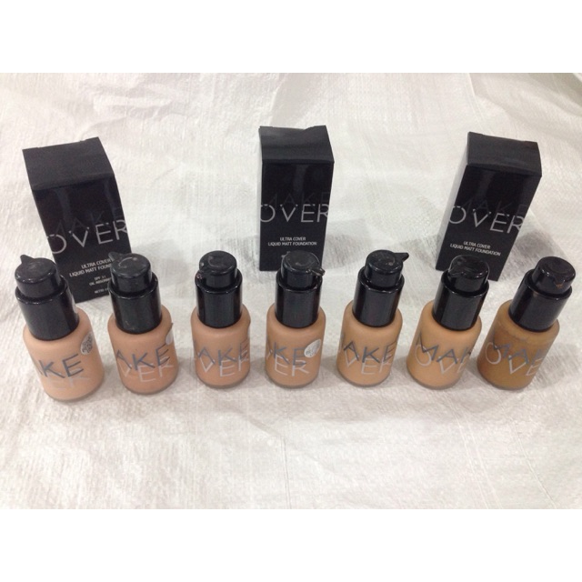 MAKE OVER ULTRA COVER LIQUID MATTE FOUNDATION 33 Ml @MJ