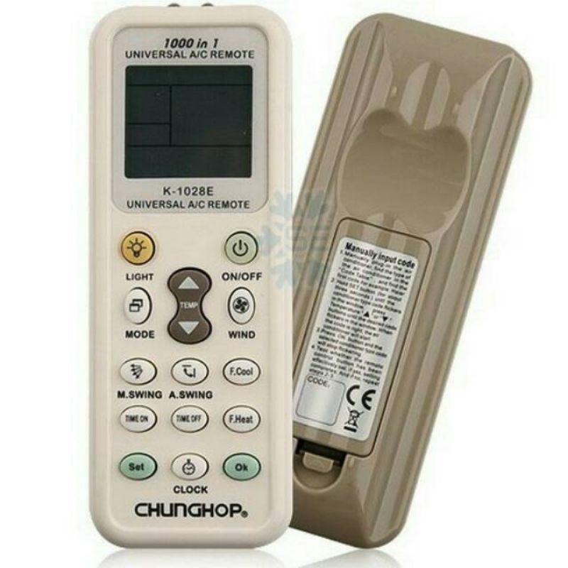 REMOT REMOTE AC MULTI / UNIVERSAL CHUNGHOP K-1028E