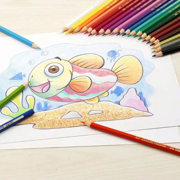 

Miliki - Pensil Warna Faber Castell Classic 24 Warna ~