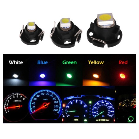 Led Lampu Dashboard Speedometer panel T3 T4.2 T4.7 Extra Bright Mobil