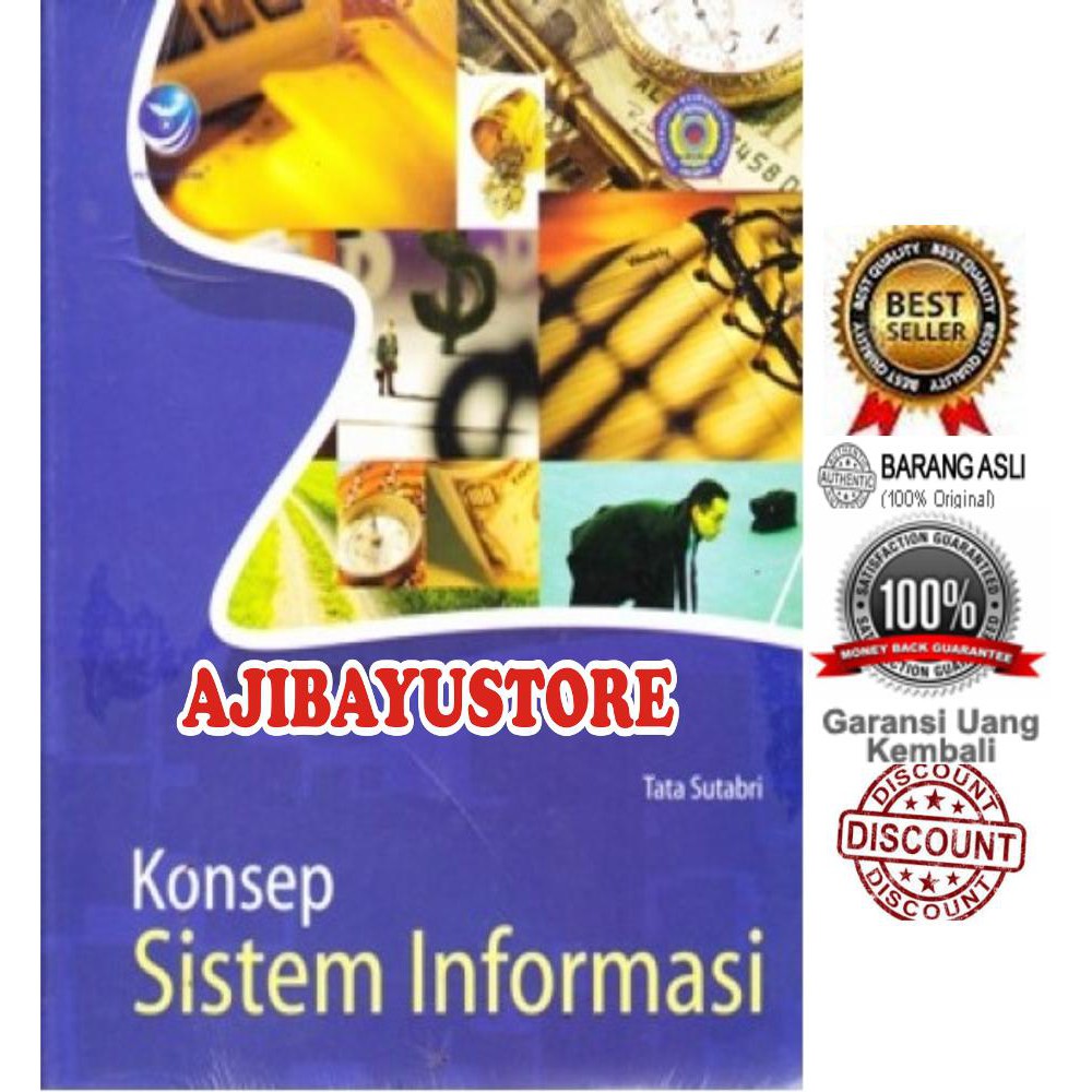 Jual Buku Konsep Sistem Informasi Tata Sutabri Andi Indonesia Shopee