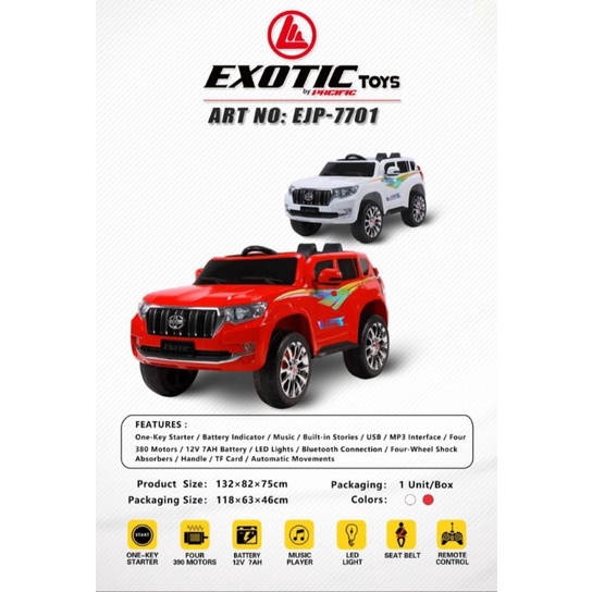 MOBIL AKI ANAK FORTUNER EJP-7701